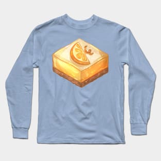 Cute Lemon Bar Cookie Long Sleeve T-Shirt